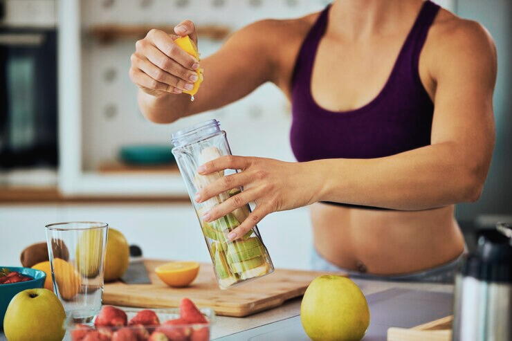 high protein smoothie