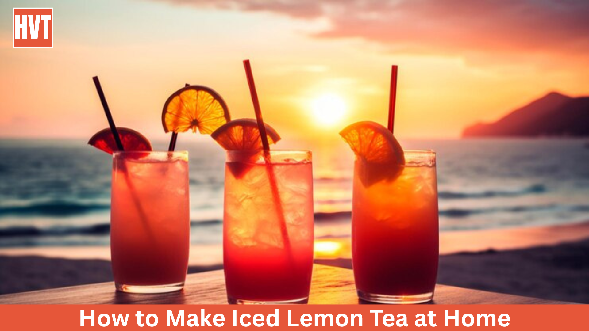 iced lemon tea