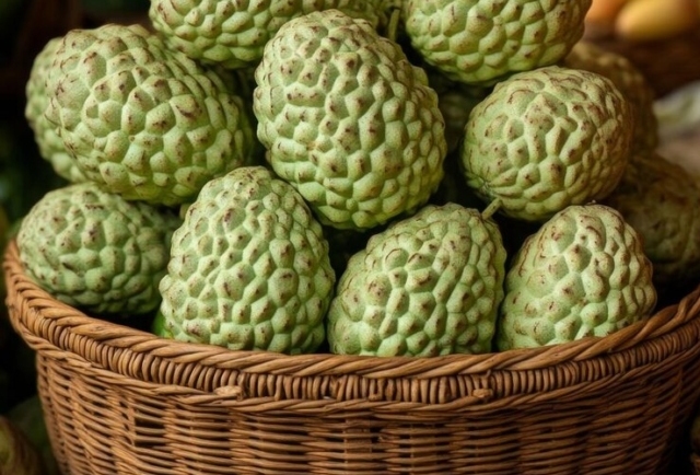 Cherimoya fruit