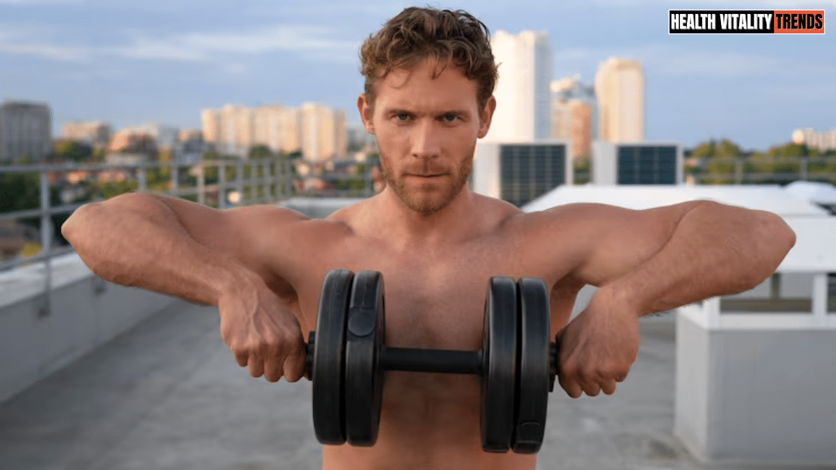 dumbbell clean and press